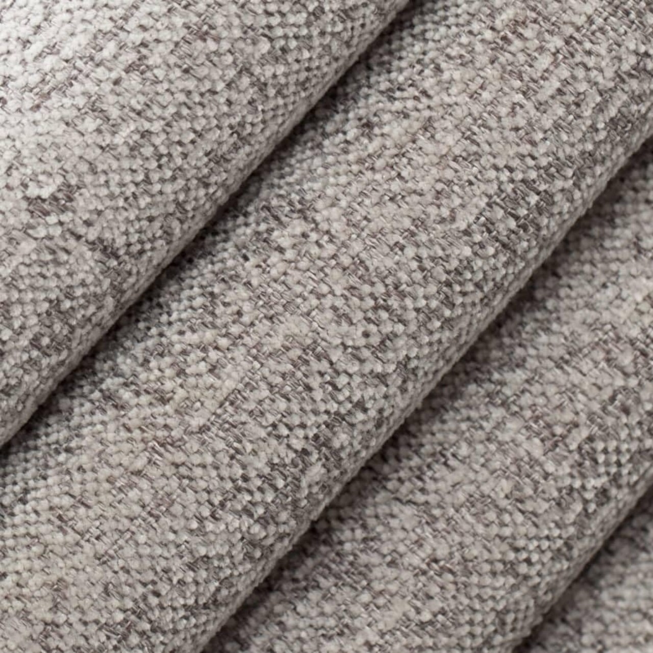 Grey Stain Resistant Performance Pet Friendly Texturedd Upholstery Fabric by The Yard - SKU: Humphrey Fossil